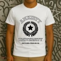 Anxiety University Honors Program T-Shirt thumb 3