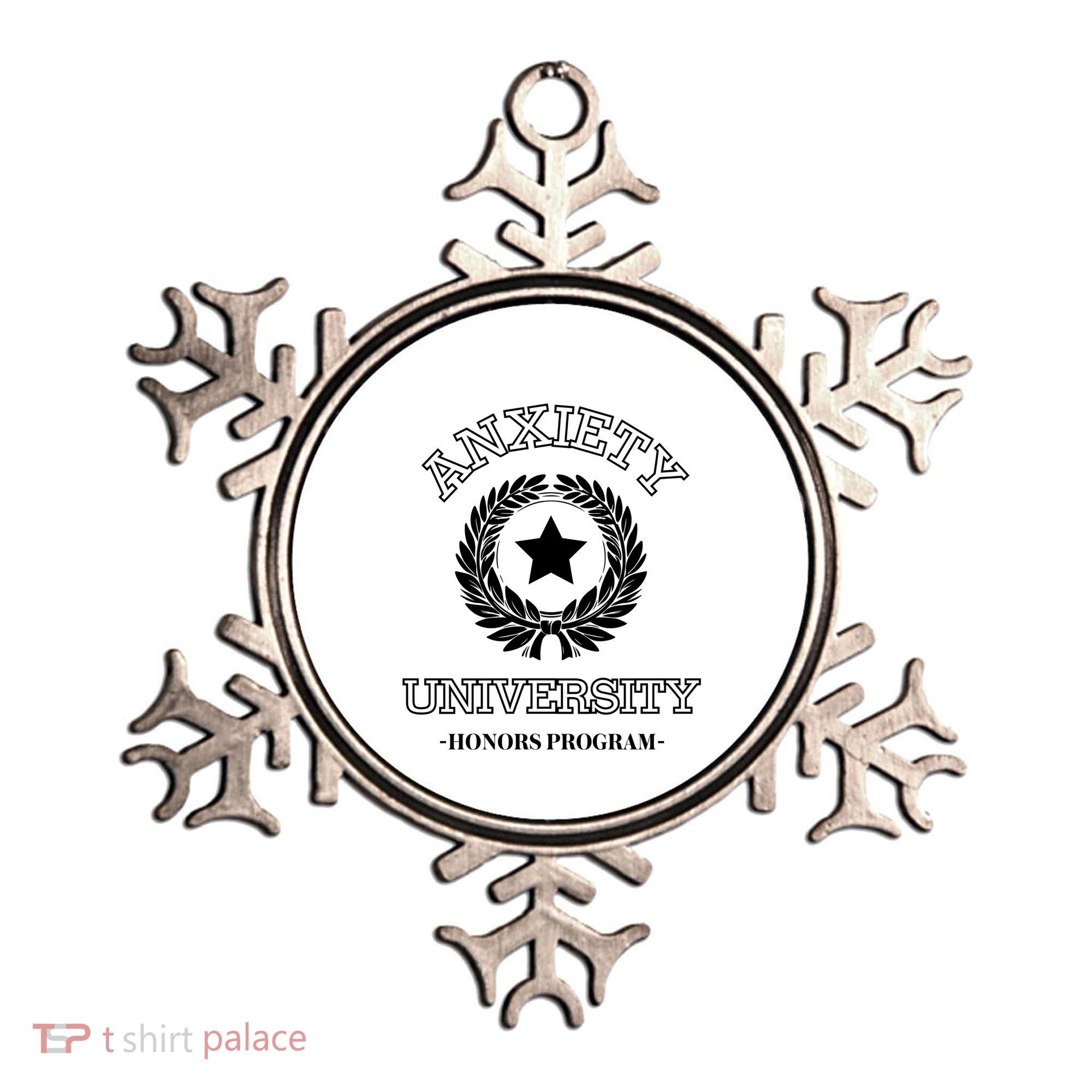 Anxiety University Honors Program Ornament