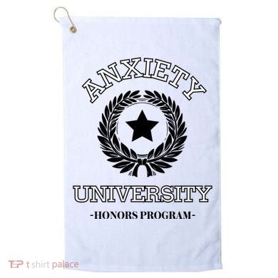 Anxiety University Honors Program Golf Towel