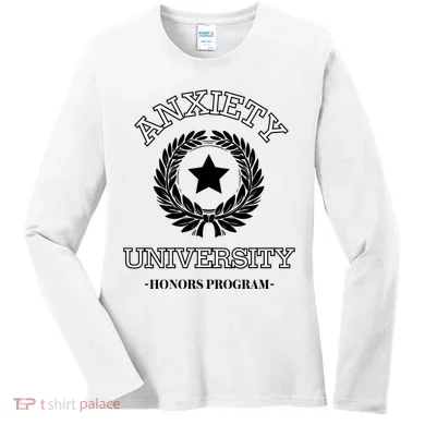 Anxiety University Honors Program Women's Long Sleeve Shirt