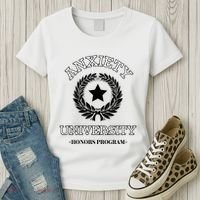 Anxiety University Honors Program Women's T-Shirt thumb 3