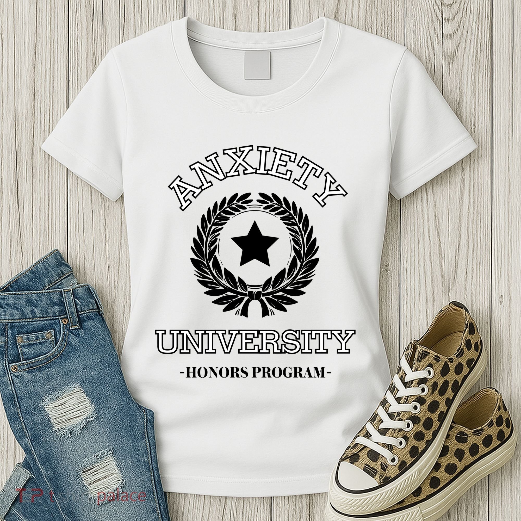 Anxiety University Honors Program Women's T-Shirt