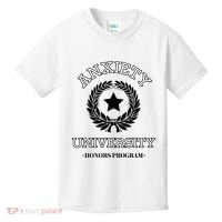 Anxiety University Honors Program Kids T-Shirt thumb 0