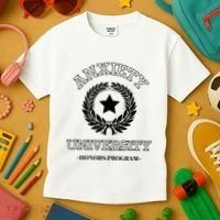 Anxiety University Honors Program Kids T-Shirt thumb 3
