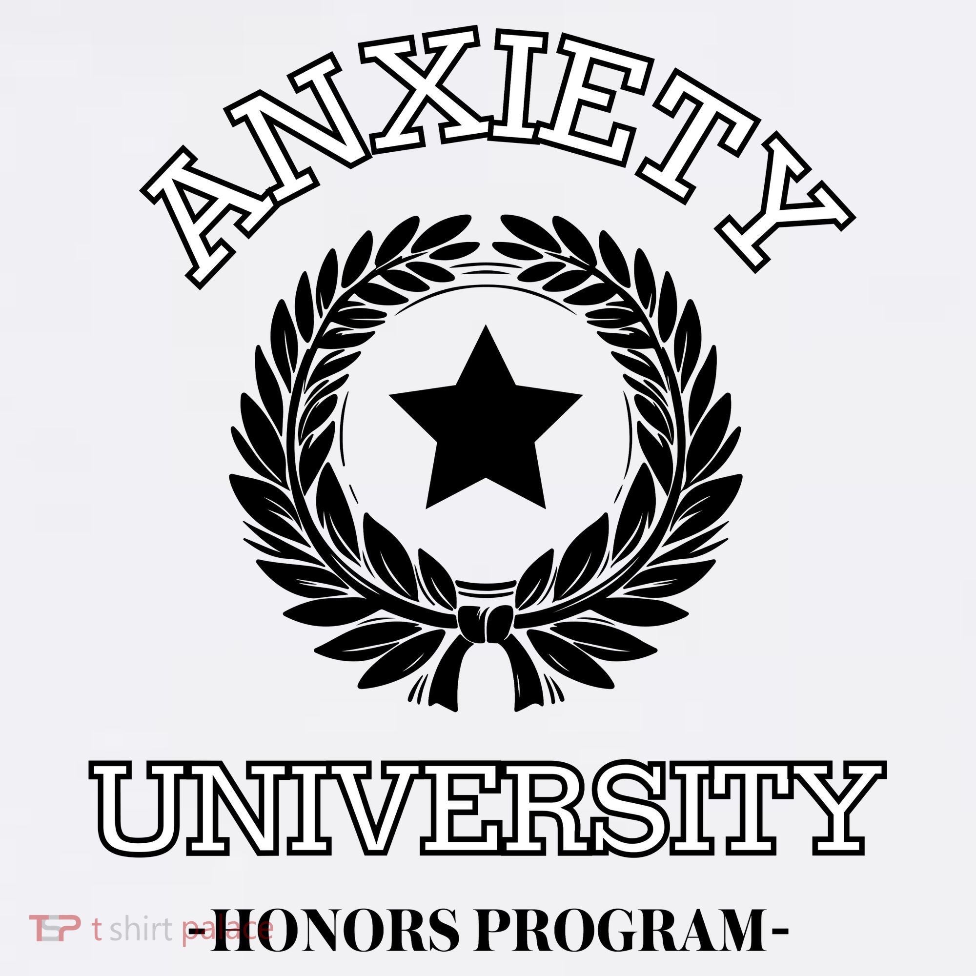 Anxiety University Honors Program Kids T-Shirt