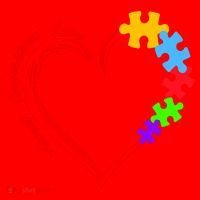 Accept Understand Love Autism Awareness Puzzle Heart Santa Hat thumb 1
