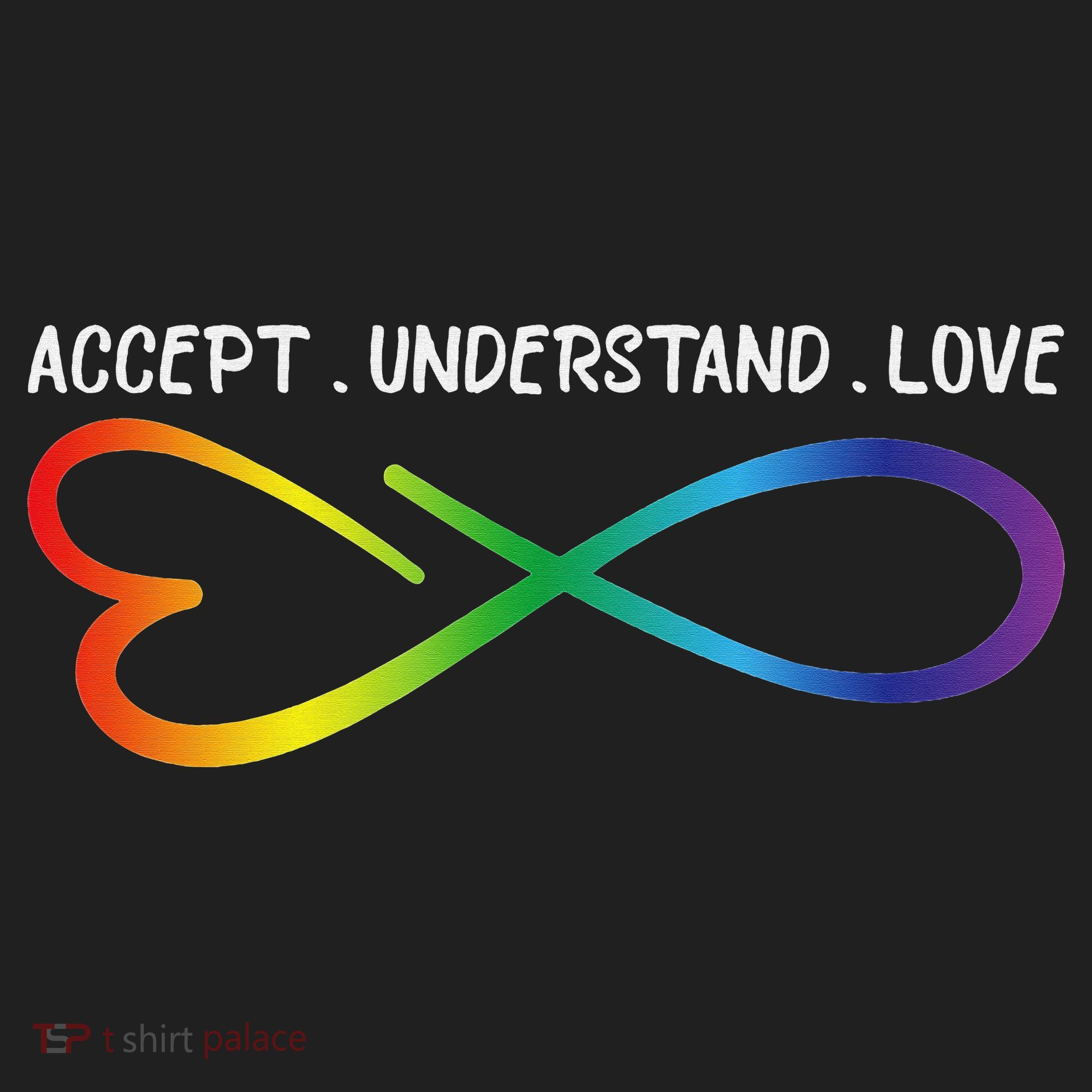 Accept Understand Love Neurodiversity Infinity Autism Hat