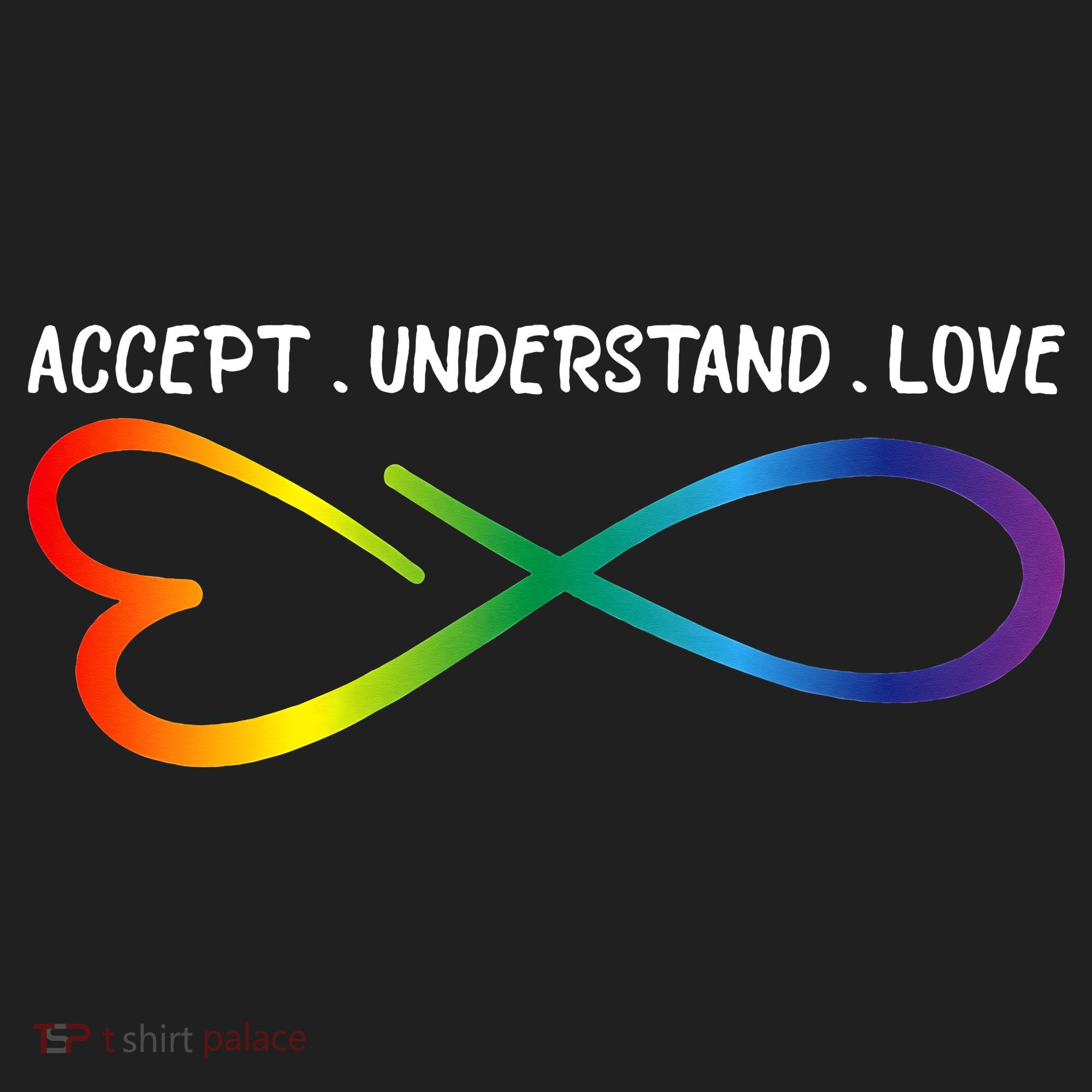 Accept Understand Love Neurodiversity Infinity Autism Tumbler