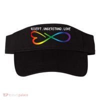 Accept Understand Love Neurodiversity Infinity Autism Visor thumb 0