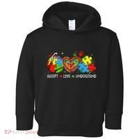 Accept Understand Love Baseball Autism Coquette Teacher Toddler Hoodie thumb 0