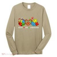 Accept Understand Love Baseball Autism Coquette Teacher Long Sleeve Shirt thumb 0