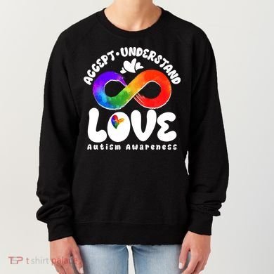 Accept Understand Love Autism Awareness Women's Sweatshirt