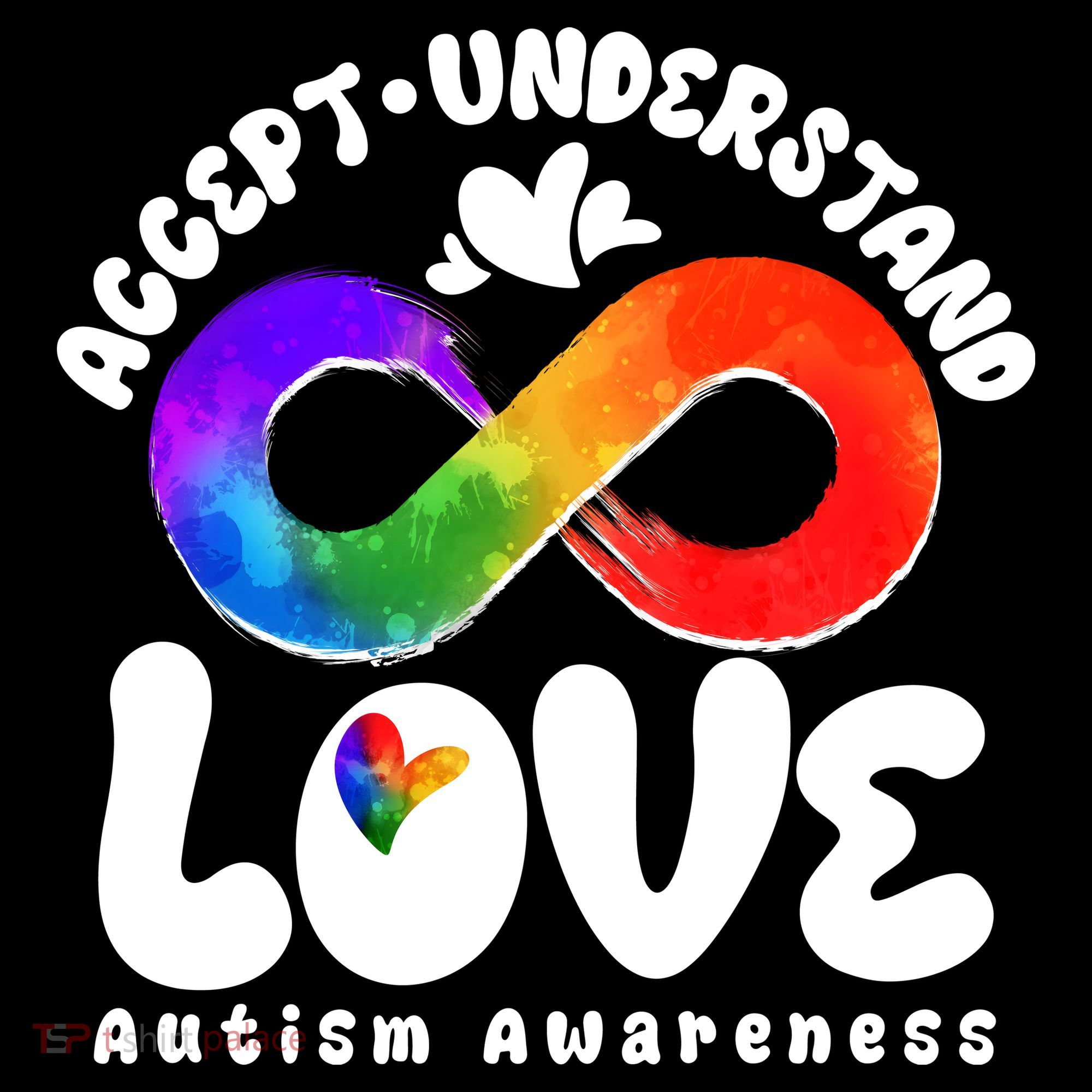 Accept Understand Love Autism Awareness Coaster