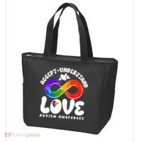 Accept Understand Love Autism Awareness Tote Bag thumb 3