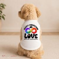 Accept Understand Love Autism Awareness Doggie Tank thumb 2