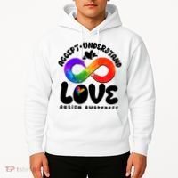 Accept Understand Love Autism Awareness Hoodie thumb 2