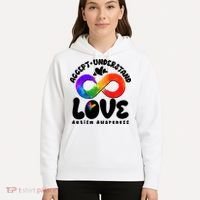 Accept Understand Love Autism Awareness Hoodie thumb 5