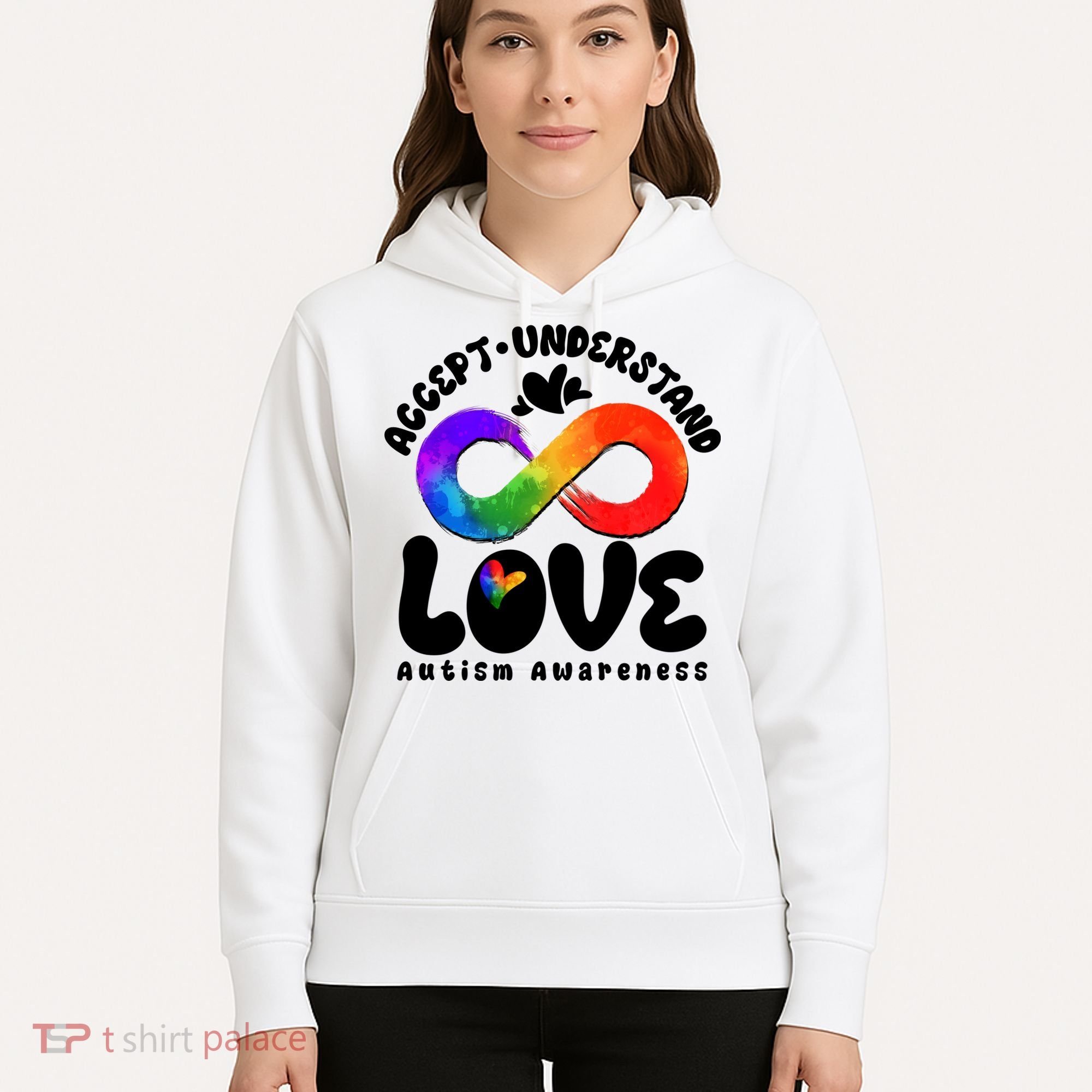 Accept Understand Love Autism Awareness Hoodie