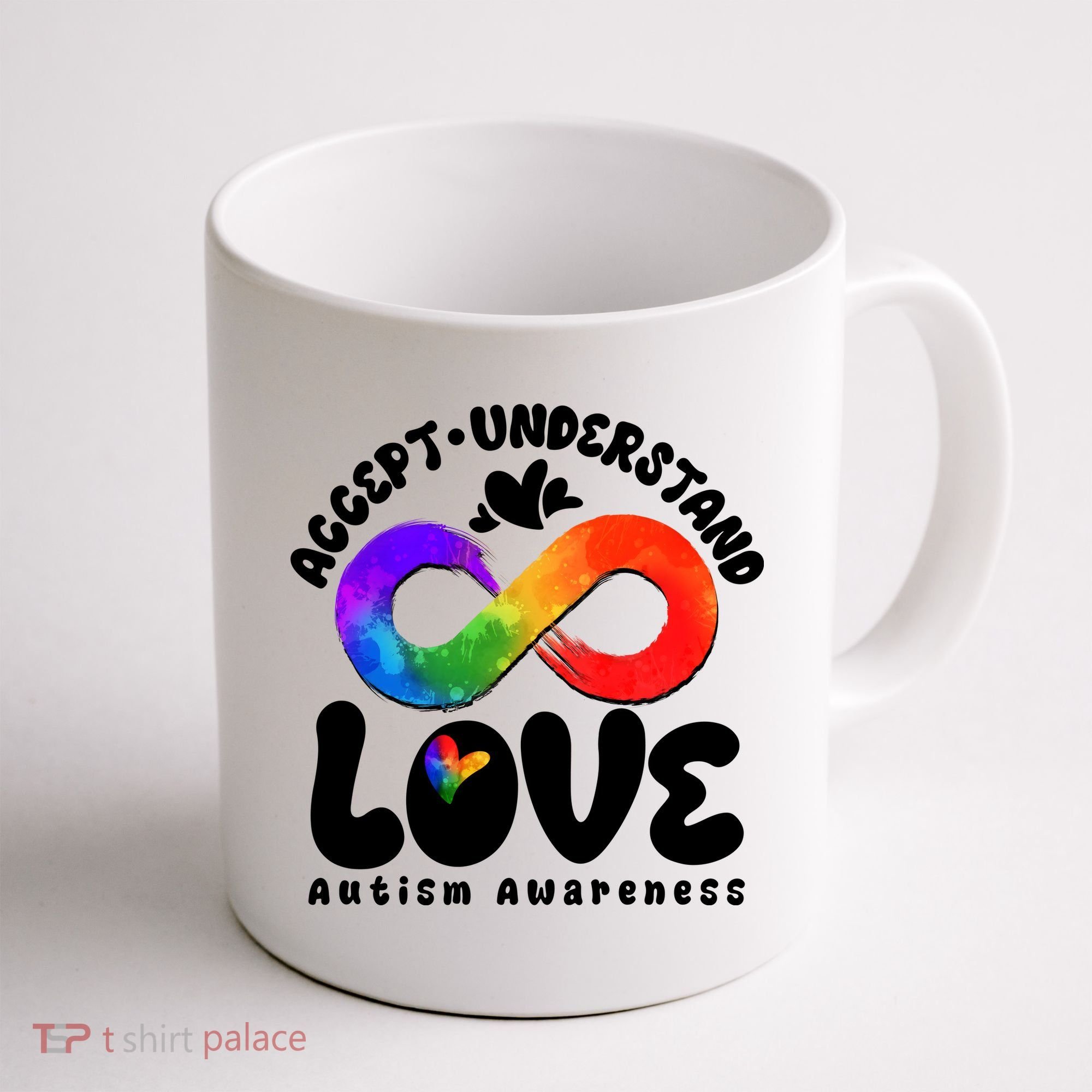 Accept Understand Love Autism Awareness Coffee Mug
