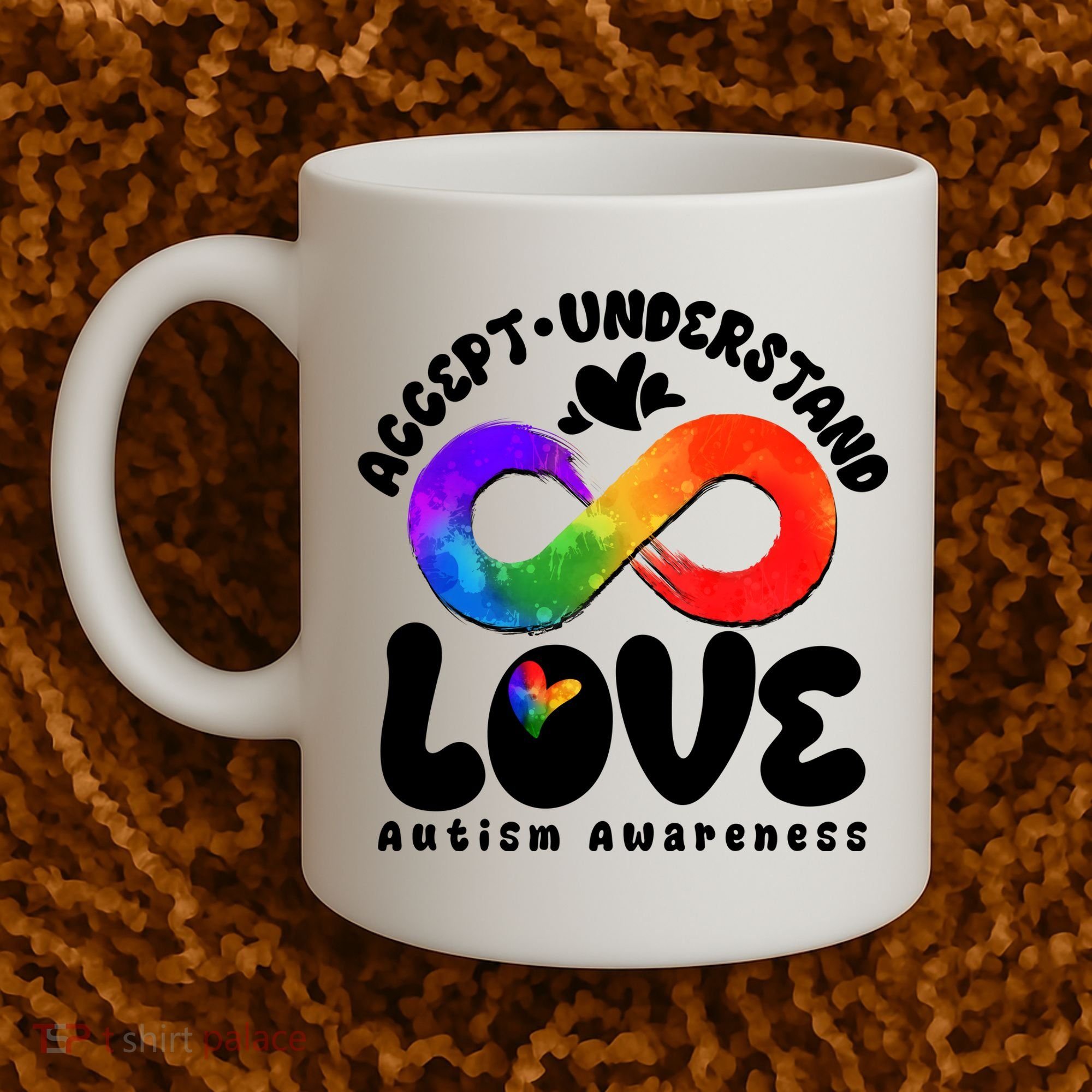 Accept Understand Love Autism Awareness Coffee Mug