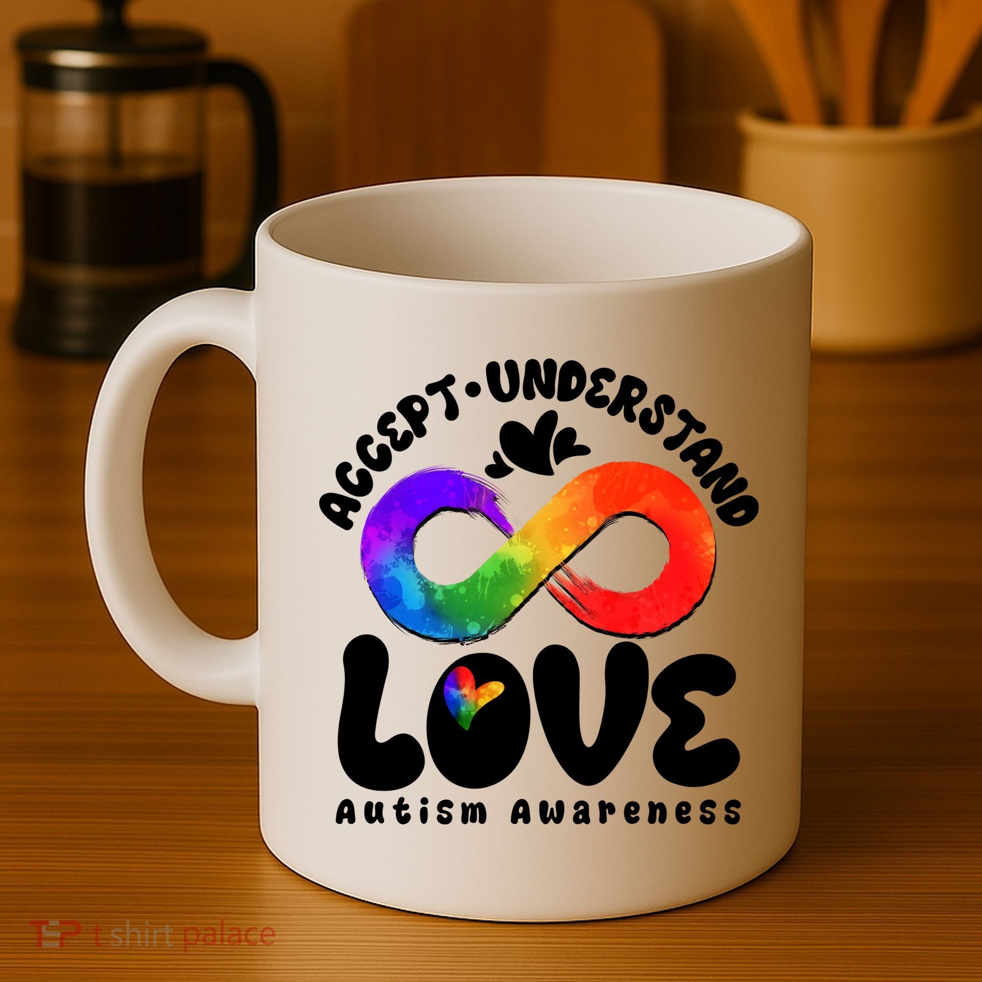 Accept Understand Love Autism Awareness Coffee Mug
