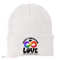 Accept Understand Love Autism Awareness Beanie thumb 0