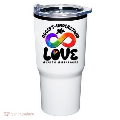Accept Understand Love Autism Awareness Tumbler