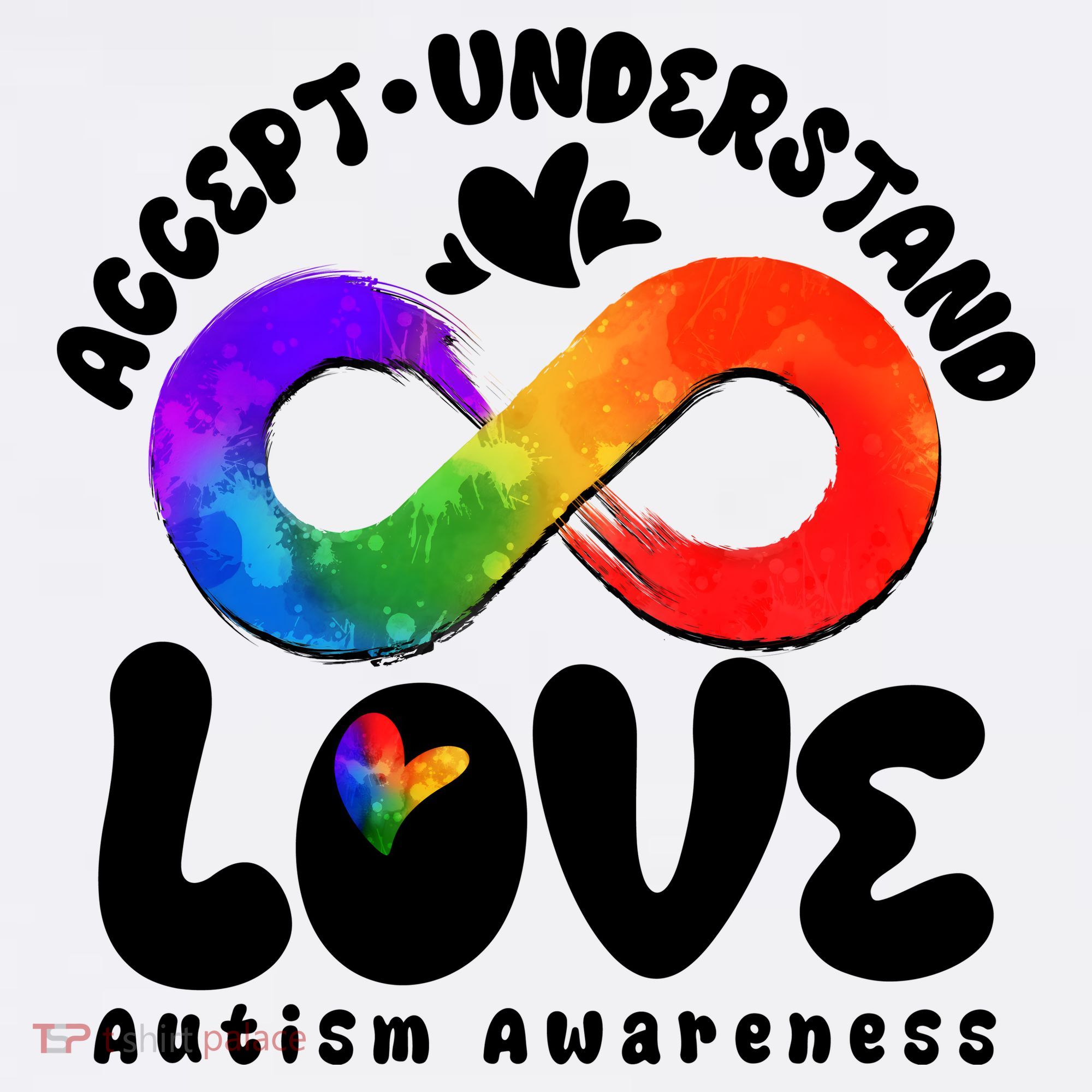 Accept Understand Love Autism Awareness Mousepad