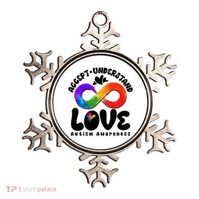 Accept Understand Love Autism Awareness Ornament