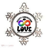 Accept Understand Love Autism Awareness Ornament thumb 0