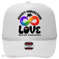 Accept Understand Love Autism Awareness Hat thumb 0