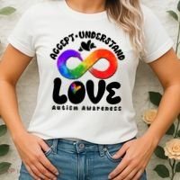 Accept Understand Love Autism Awareness Women's T-Shirt thumb 2
