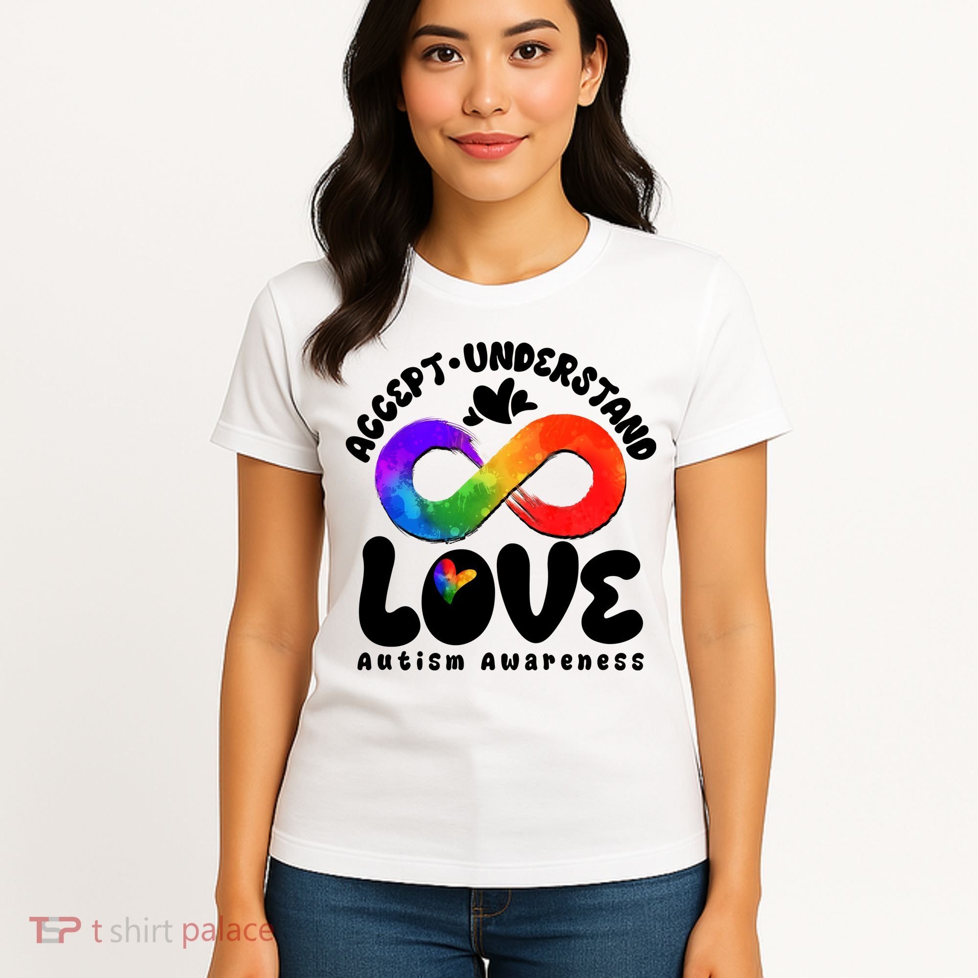 Accept Understand Love Autism Awareness Women's T-Shirt