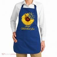 Accept Understand Love Sunflower Autism Apron thumb 2