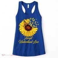 Accept Understand Love Sunflower Autism Women's Tank Top thumb 0