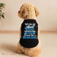 Aunt Partner In Crime Bad Influence Doggie Tank thumb 2