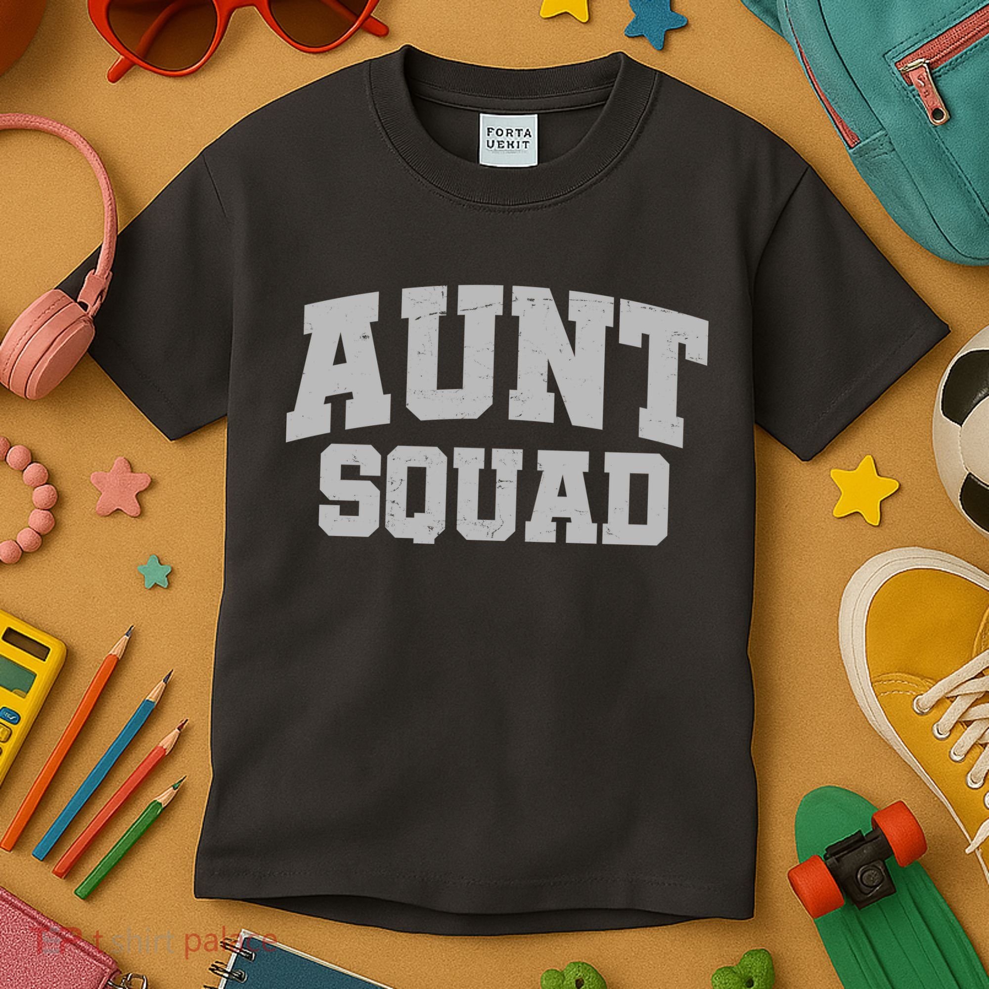 Aunt Squad Kids T-Shirt