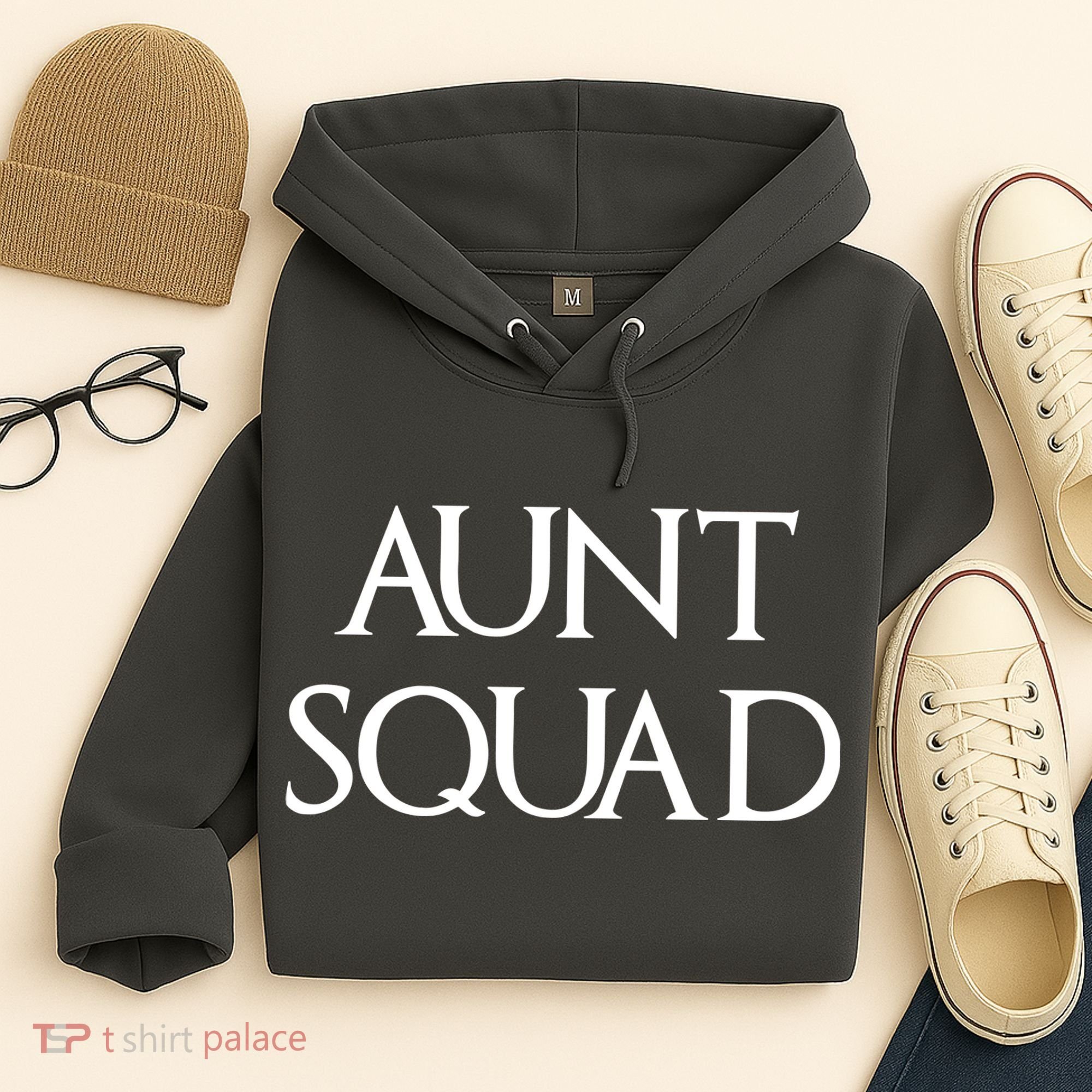 Aunt Squad Aunty to Be Hoodie
