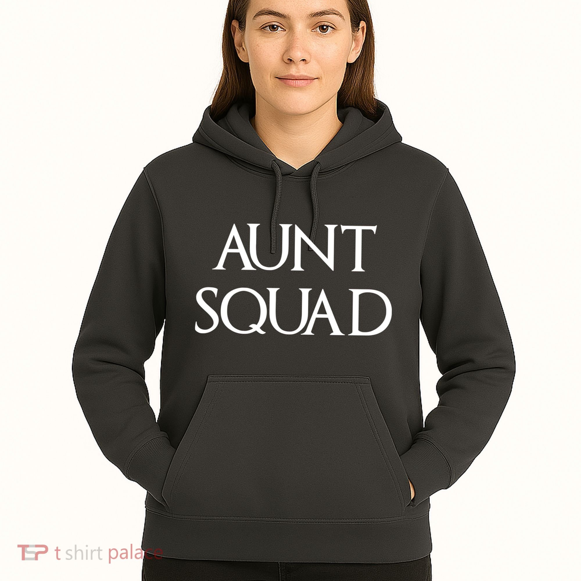 Aunt Squad Aunty to Be Hoodie
