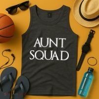 Aunt Squad Aunty to Be Tank Top thumb 4