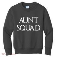 Aunt Squad Aunty to Be Kids Sweatshirt thumb 0