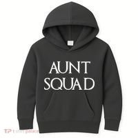Aunt Squad Aunty to Be Kids Hoodie thumb 0