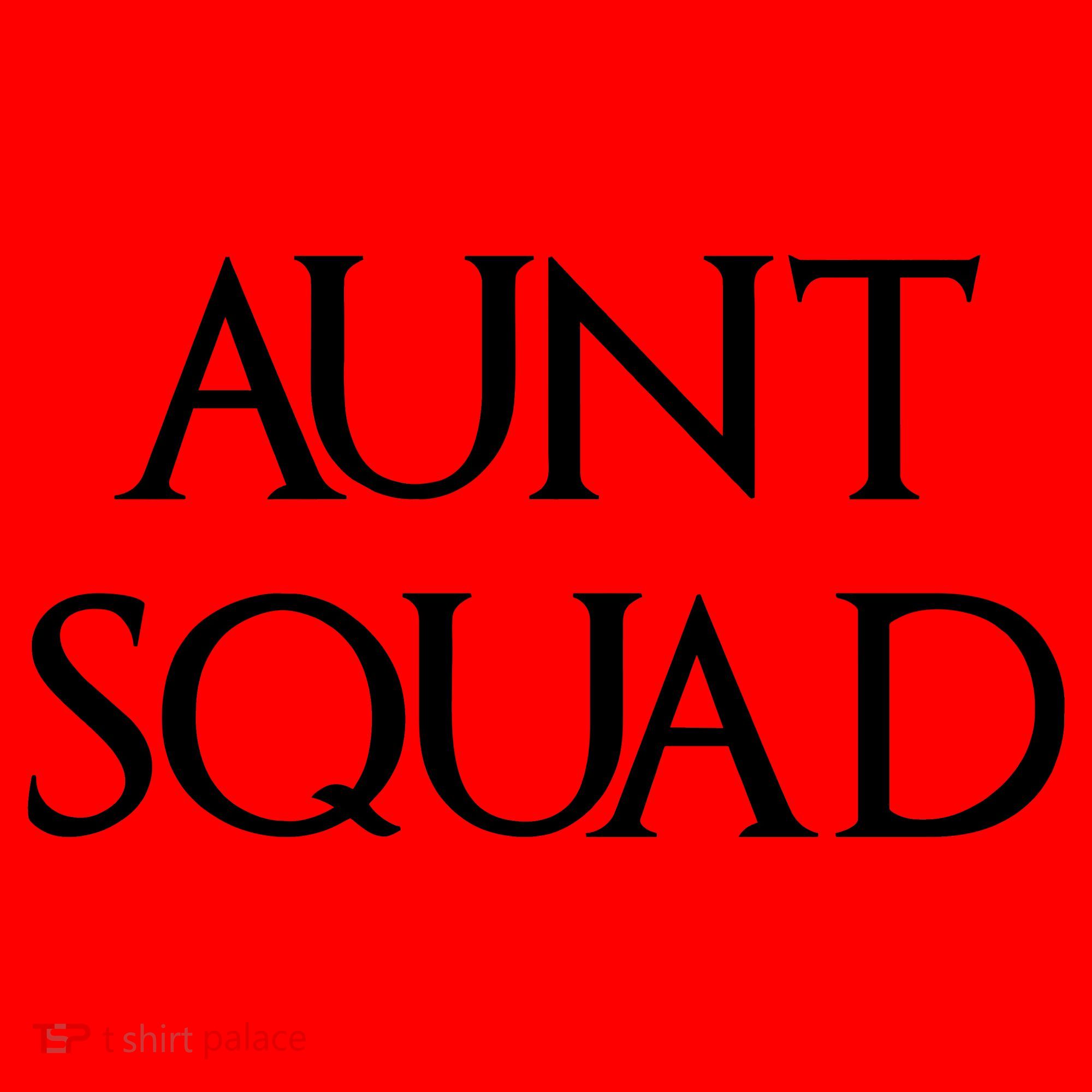 Aunt Squad Aunty to Be Santa Hat