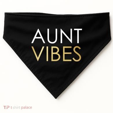 Aunt Vibes USA-Made Doggie Bandana
