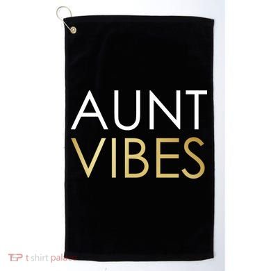 Aunt Vibes Golf Towel