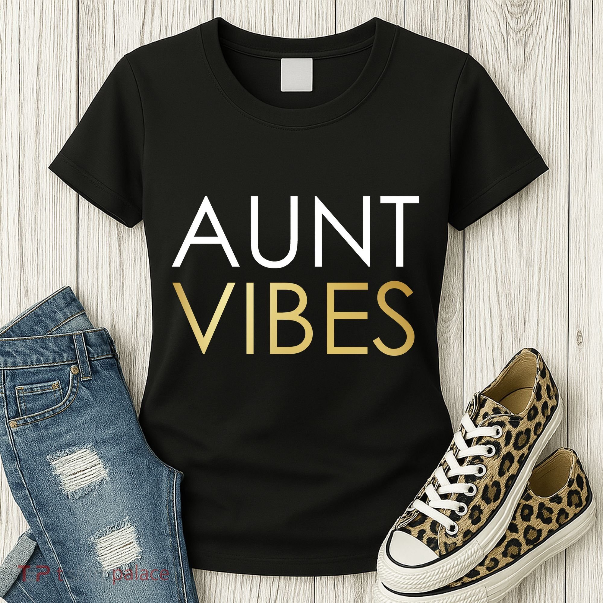 Aunt Vibes Women's T-Shirt
