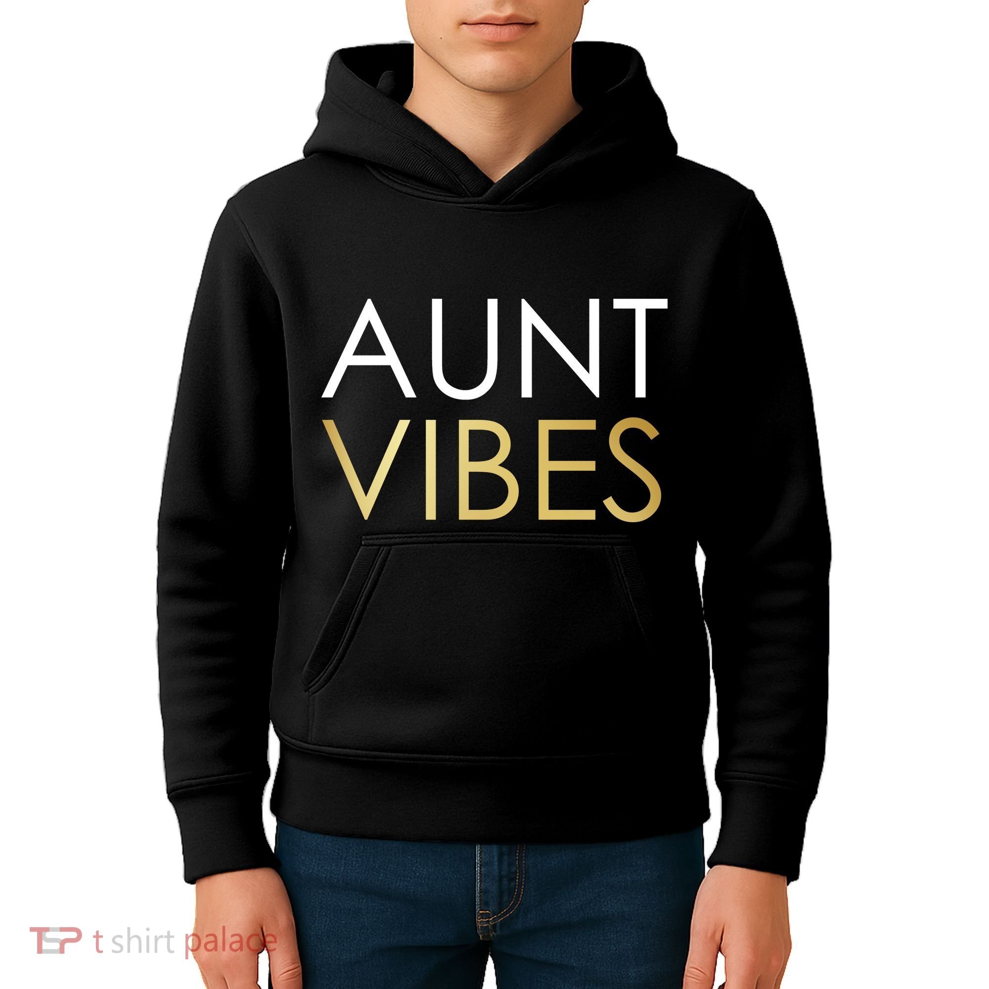 Aunt Vibes Kids Hoodie