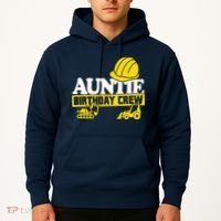 Auntie Birthday Crew Construction Party Hoodie thumb 2