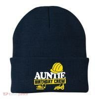 Auntie Birthday Crew Construction Party Beanie thumb 0