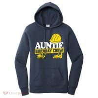 Auntie Birthday Crew Construction Party Women's Hoodie thumb 0